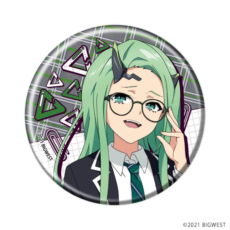 缶バッジ「劇場版マクロスΔ 絶対LIVE!!!!!!」08/ギャルvs生徒会ver. コンプリートセット(全5種)(描き起こしイラスト)