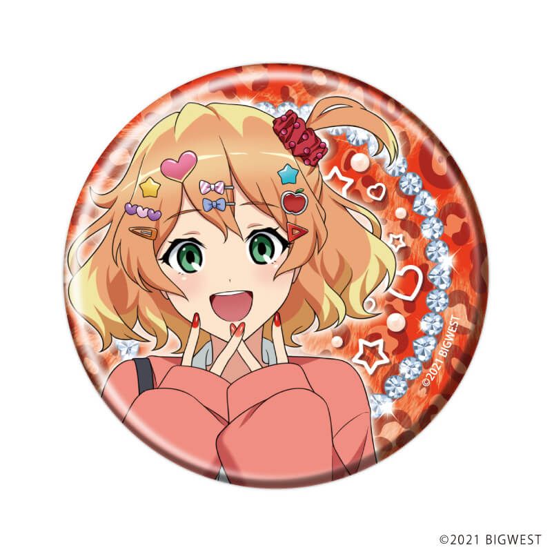 缶バッジ「劇場版マクロスΔ 絶対LIVE!!!!!!」07/ギャルvs生徒会ver. コンプリートセット(全5種)(描き起こしイラスト)