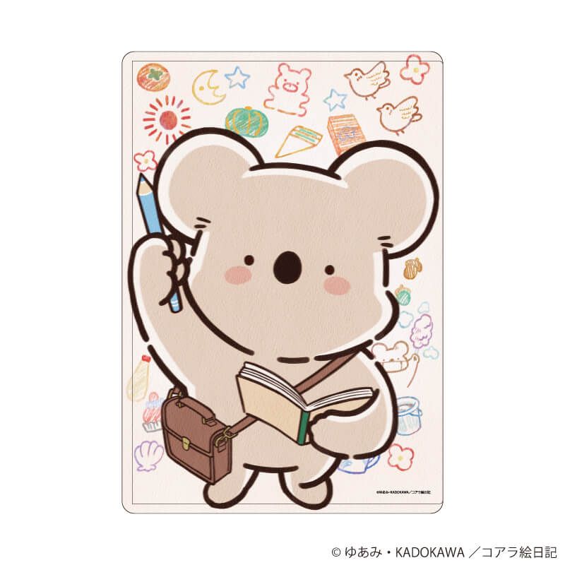 キャラクリアケース『アニメ「コアラ絵日記」』01/ティザービジュアル(公式イラスト)