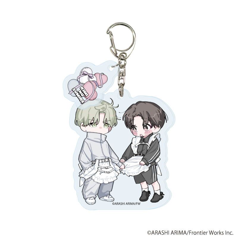 パーツ付きアクリルキーホルダー「きみの春花」01/純恋&卓(描き下ろしイラスト)