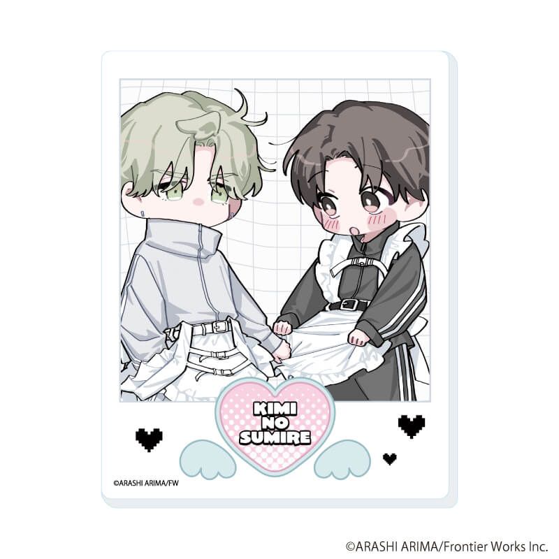 アクリルカード「きみの春花」01/コンプリートセット(全5種)(公式&描き下ろしイラスト)