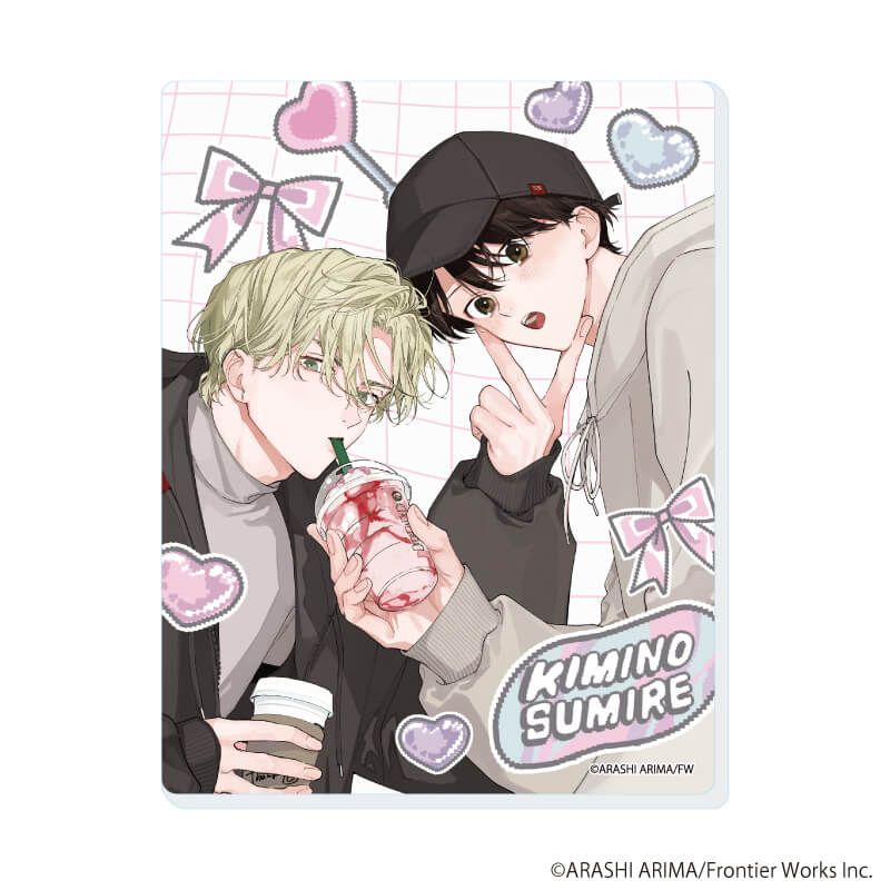 アクリルカード「きみの春花」01/コンプリートセット(全5種)(公式&描き下ろしイラスト)