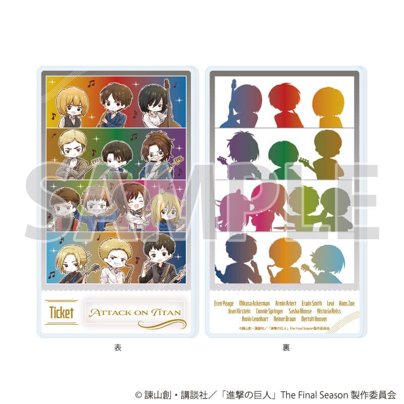 アクリルメモスタンド「TVアニメ『進撃の巨人』」01/ジャズver.(グラフアートイラスト)