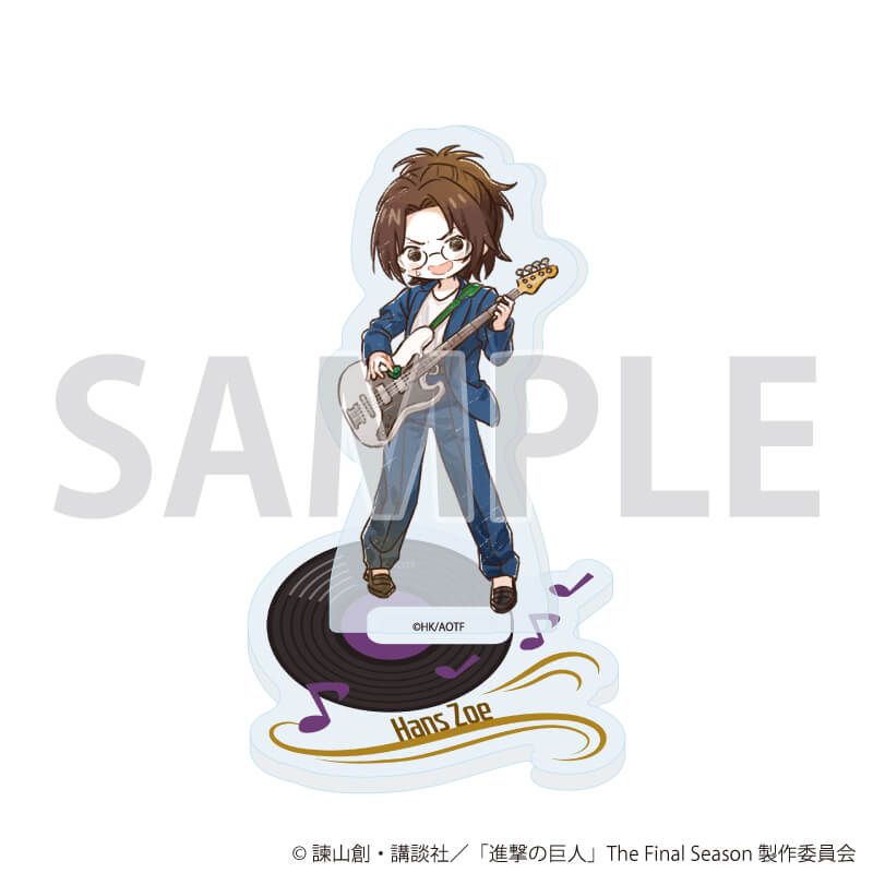 アクリルぷちスタンド「TVアニメ『進撃の巨人』」02/ジャズver. Bセット コンプリートセット(全6種)(グラフアートイラスト)