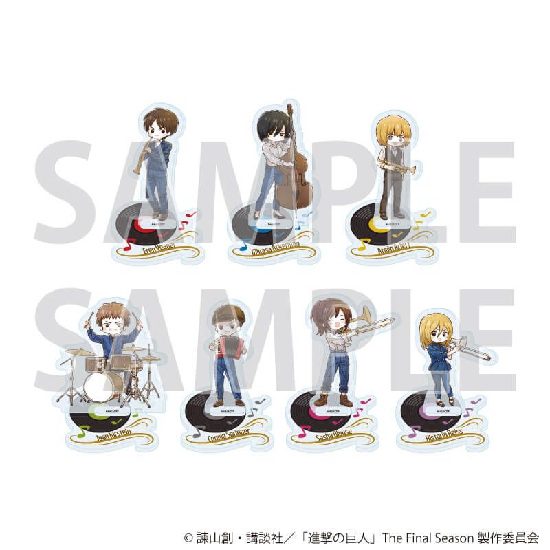 アクリルぷちスタンド「TVアニメ『進撃の巨人』」01/ジャズver. Aセット コンプリートセット(全7種)(グラフアートイラスト)