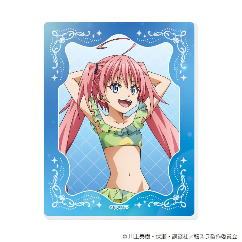 アクリルカード「劇場版 転生したらスライムだった件 蒼海の涙編」01/コンプリートセット(全8種)(公式イラスト)