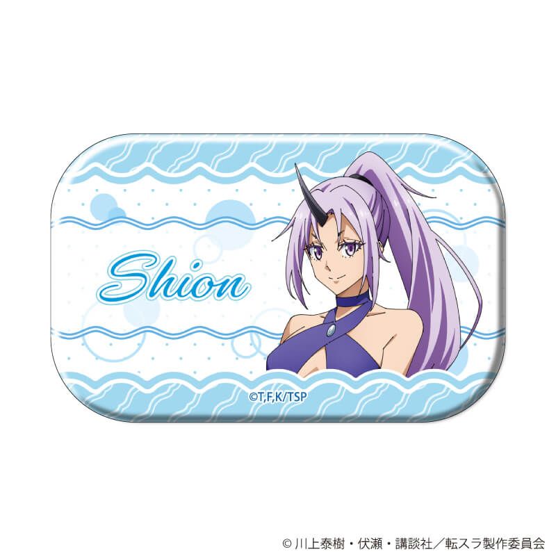 スクエア缶バッジ「劇場版 転生したらスライムだった件 蒼海の涙編」01/コンプリートセット(全8種)(公式イラスト)