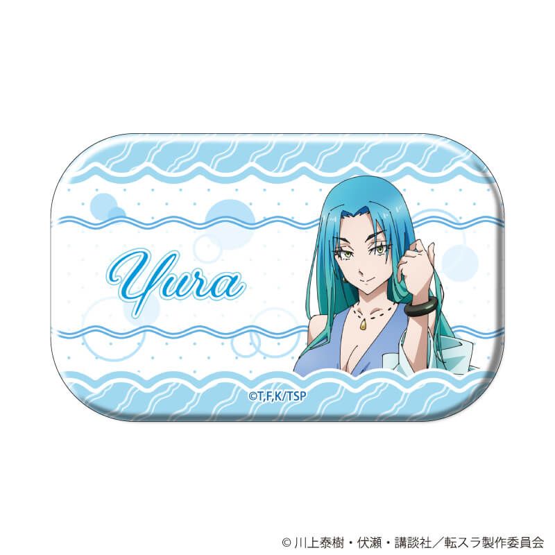 スクエア缶バッジ「劇場版 転生したらスライムだった件 蒼海の涙編」01/コンプリートセット(全8種)(公式イラスト)