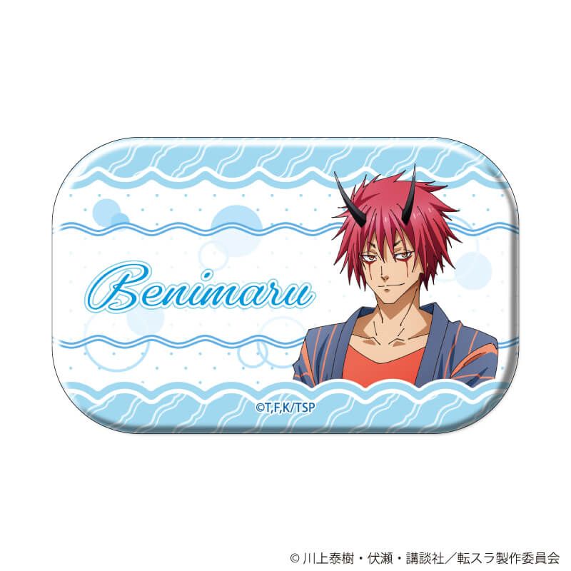 スクエア缶バッジ「劇場版 転生したらスライムだった件 蒼海の涙編」01/ブラインド(8種)(公式イラスト)