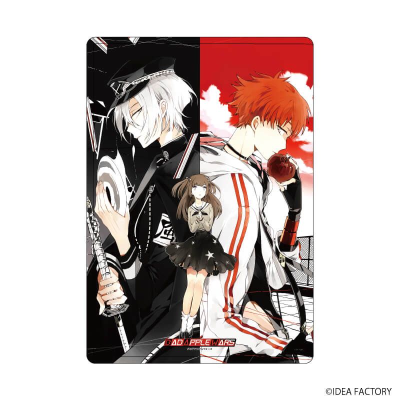キャラクリアケース「BAD APPLE WARS」01/パッケージデザイン(公式イラスト)