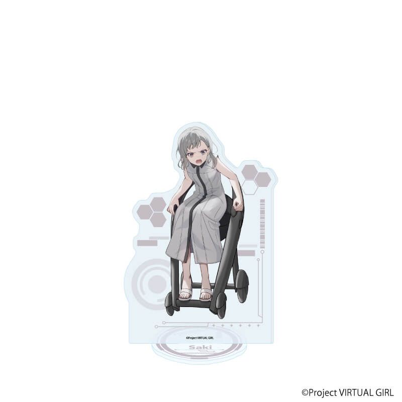 アクリルスタンド「VIRTUAL GIRL @ WORLD’S END」06/サキ(公式イラスト)