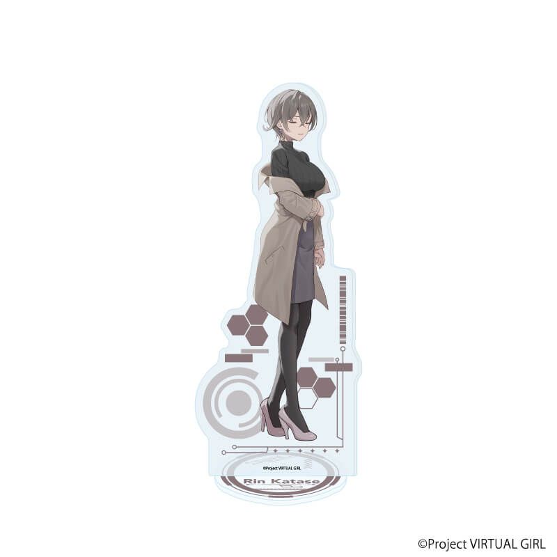 アクリルスタンド「VIRTUAL GIRL @ WORLD’S END」05/片瀬 凛(公式イラスト)