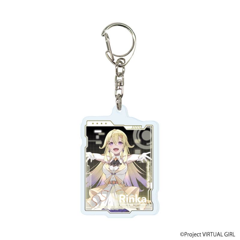アクリルキーホルダー「VIRTUAL GIRL @ WORLD’S END」01/コンプリートセット(全4種)(公式イラスト)