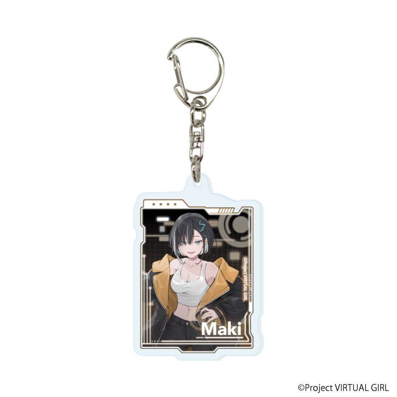 アクリルキーホルダー「VIRTUAL GIRL @ WORLD’S END」01/コンプリートセット(全4種)(公式イラスト)