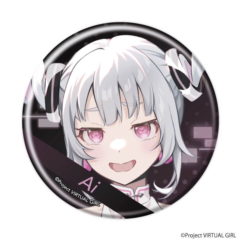 缶バッジ「VIRTUAL GIRL @ WORLD’S END」01/ブラインド(6種)(公式イラスト)