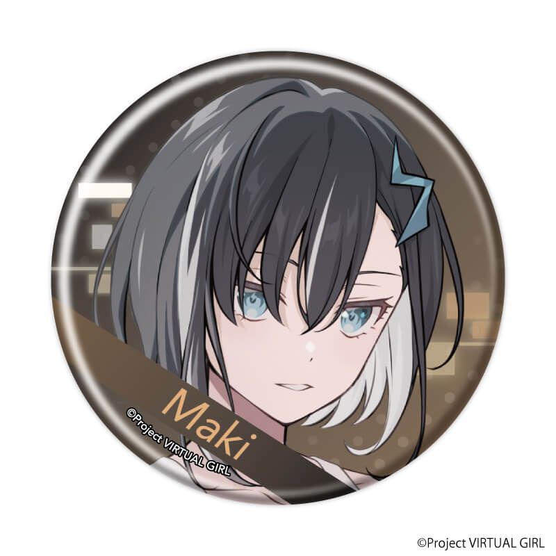 缶バッジ「VIRTUAL GIRL @ WORLD’S END」01/ブラインド(6種)(公式イラスト)