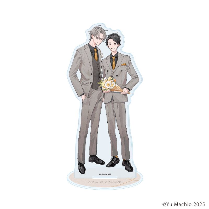 アクリルスタンド「恋の仕方がわからない」01/逢見＆楓(描き下ろしイラスト)