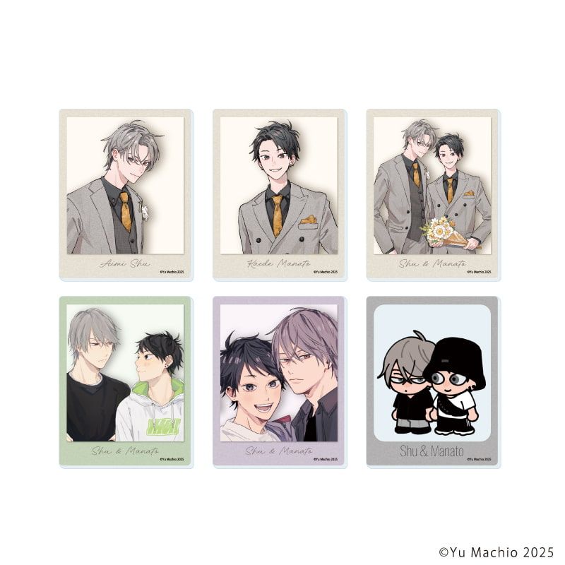 アクリルカード「恋の仕方がわからない」01/コンプリートセット(全6種)(公式&描き下ろしイラスト)