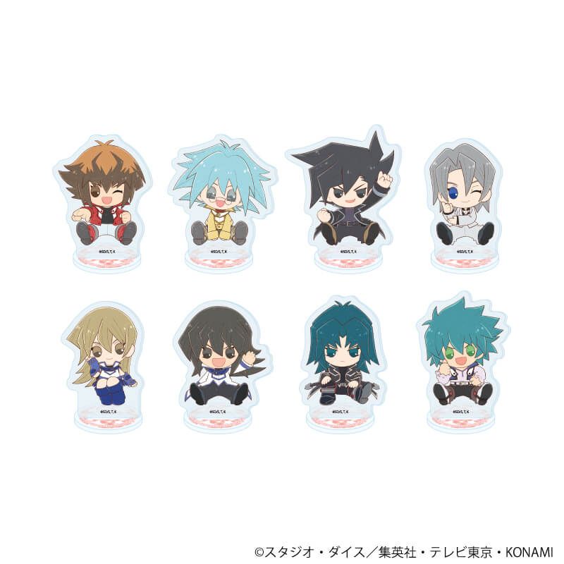 アクリルぷちスタンド「遊☆戯☆王デュエルモンスターズGX」06/コンプリートセット(全8種)(ぽてぬいアート)