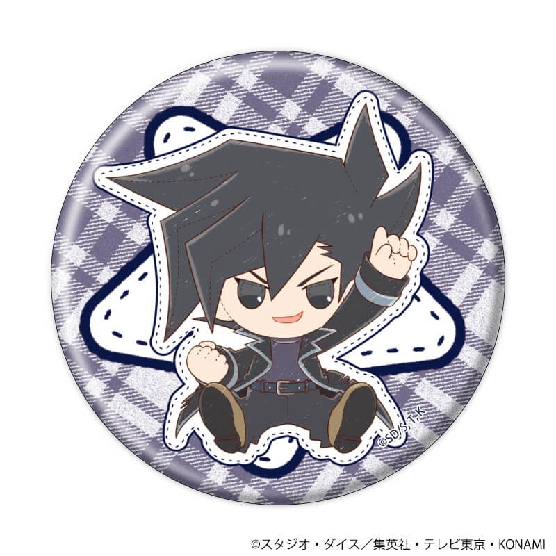 缶バッジ「遊☆戯☆王デュエルモンスターズGX」13/コンプリートセット(全8種)(ぽてぬいアート)