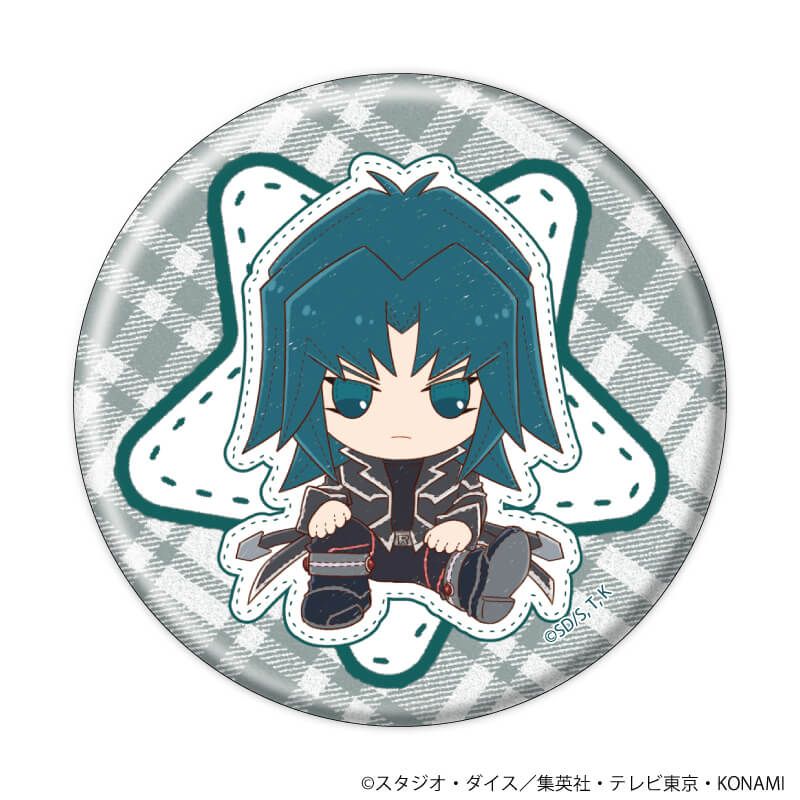 缶バッジ「遊☆戯☆王デュエルモンスターズGX」13/コンプリートセット(全8種)(ぽてぬいアート)