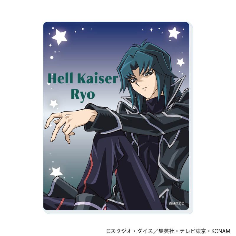 アクリルカード「遊☆戯☆王デュエルモンスターズGX」04/コンプリートセット(全6種)(描き下ろしイラスト)