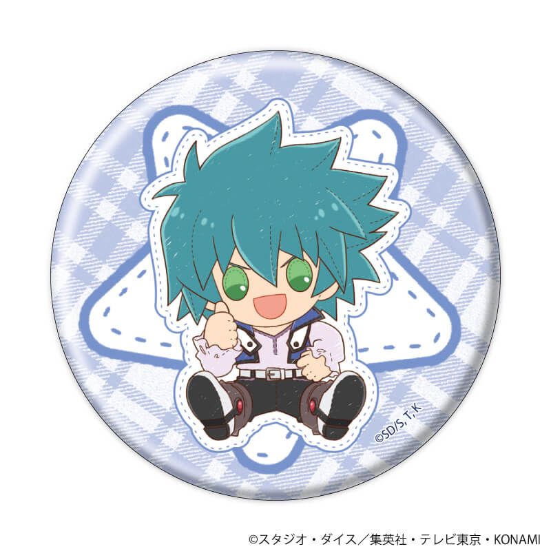 缶バッジ「遊☆戯☆王デュエルモンスターズGX」13/ブラインド(8種)(ぽてぬいアート)