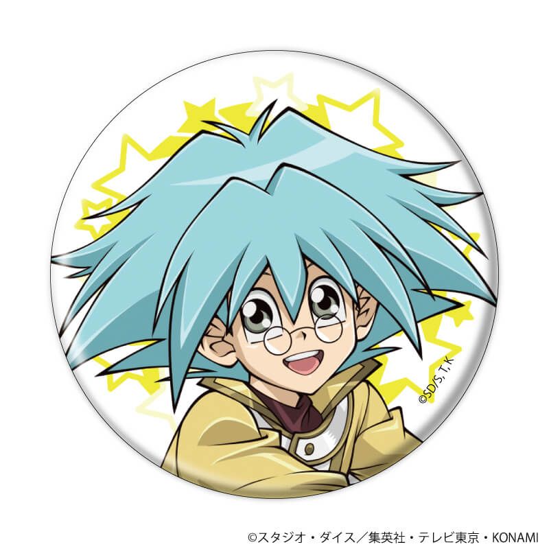 缶バッジ「遊☆戯☆王デュエルモンスターズGX」12/ブラインド(8種)(描き下ろしイラスト)