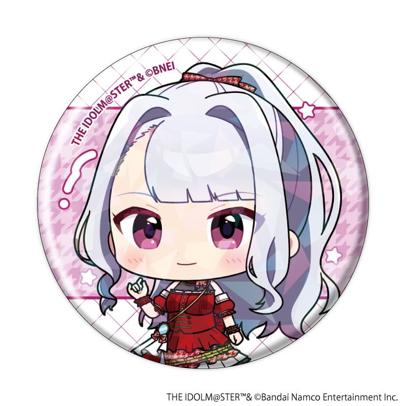 ホログラム缶バッジ(57mm)「アイドルマスター ミリオンライブ！」04/アイドル衣装ver. コンプリートセット(全10種)(ミニキャライラスト)