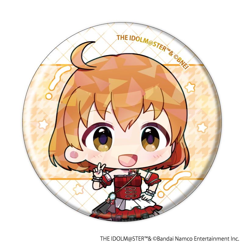ホログラム缶バッジ(57mm)「アイドルマスター ミリオンライブ！」04/アイドル衣装ver. コンプリートセット(全10種)(ミニキャライラスト)