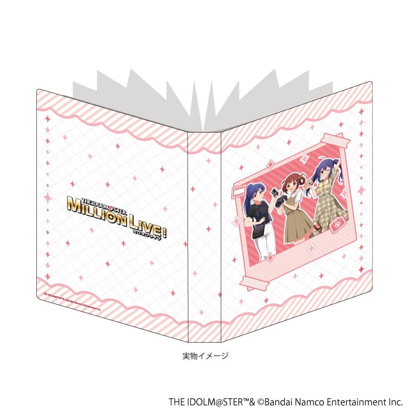 プレミアムポストカードホルダー「アイドルマスター ミリオンライブ！」01/集合デザイン カメラver. (描き下ろしイラスト)
