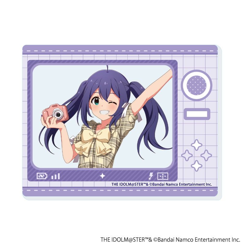 アクリルカード「アイドルマスター ミリオンライブ！」12/カメラver. コンプリートセット(全6種)(描き下ろしイラスト)