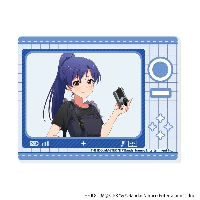 アクリルカード「アイドルマスター ミリオンライブ！」12/カメラver. トレーディング(6種)(描き下ろしイラスト)