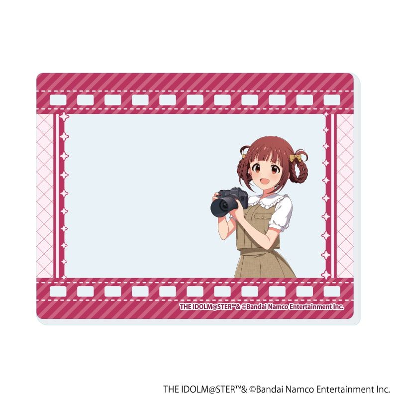 アクリルカード「アイドルマスター ミリオンライブ！」12/カメラver. トレーディング(6種)(描き下ろしイラスト)