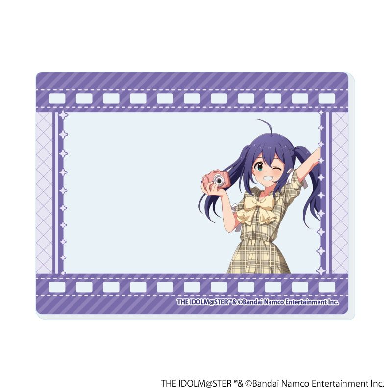 アクリルカード「アイドルマスター ミリオンライブ！」12/カメラver. トレーディング(6種)(描き下ろしイラスト)
