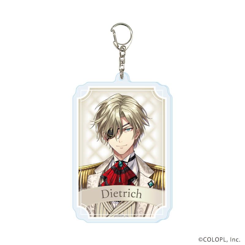 デカアクリルキーホルダー「クイズRPG 魔法使いと黒猫のウィズ」02/ディートリヒ ホワイトデーver.(描き下ろしイラスト)