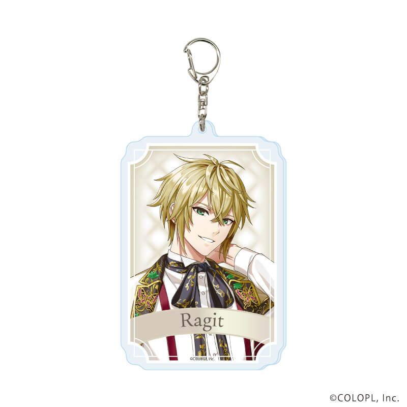 デカアクリルキーホルダー「クイズRPG 魔法使いと黒猫のウィズ」01/ラギト ホワイトデーver.(描き下ろしイラスト)