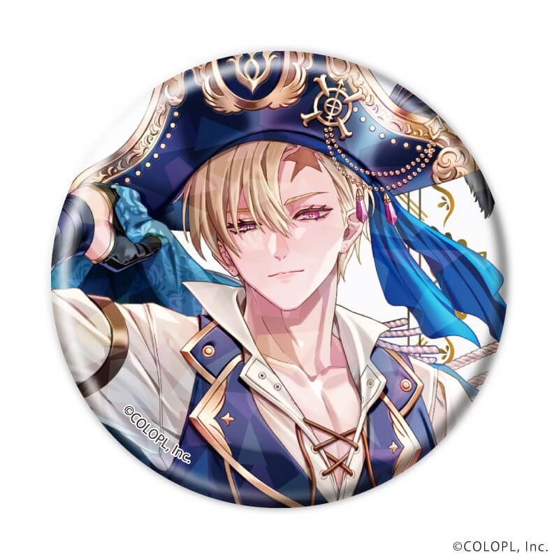 ホログラム缶バッジ(57mm)「クイズRPG 魔法使いと黒猫のウィズ」07/ブラインド(12種)(公式イラスト)