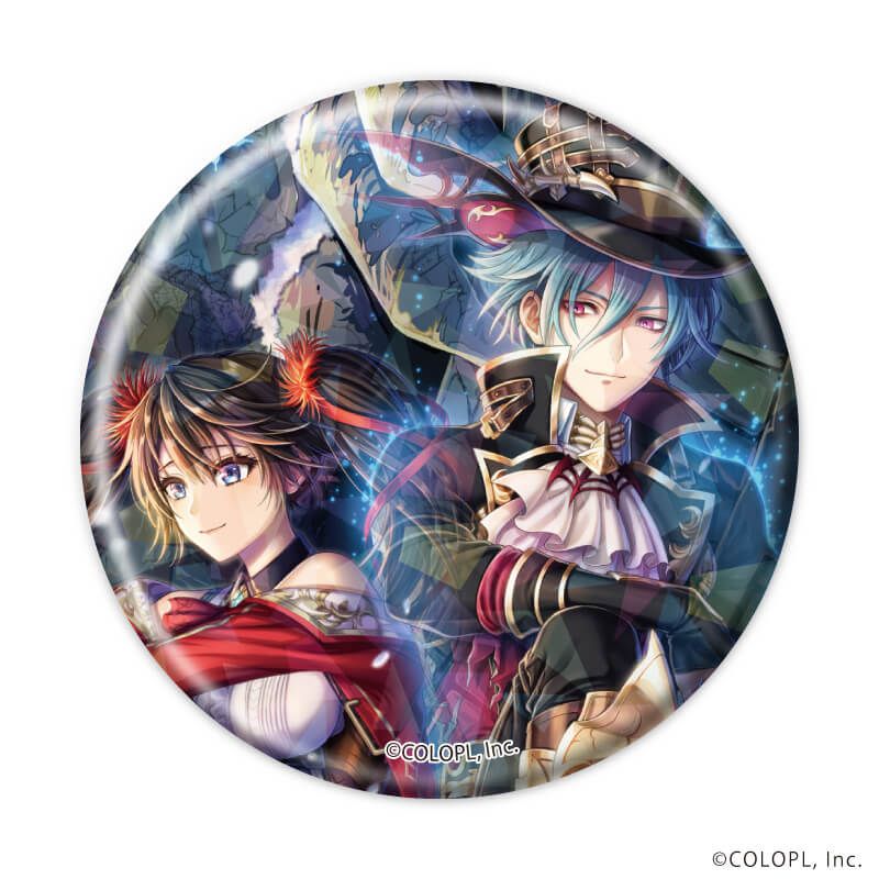 ホログラム缶バッジ(57mm)「クイズRPG 魔法使いと黒猫のウィズ」07/ブラインド(12種)(公式イラスト)