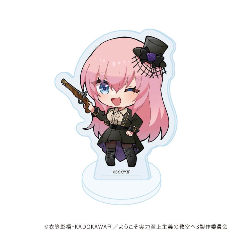 アクリルぷちスタンド『TVアニメ「ようこそ実力至上主義の教室へ」』03/コンプリートセット(全6種)(ミニキャライラスト)