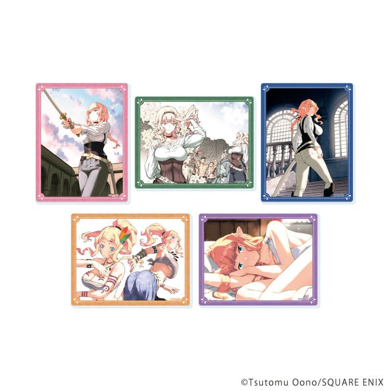 アクリルカード「騎士団長のエルフさんだって乙女がしたい。」01/コンプリートセット(全5種)