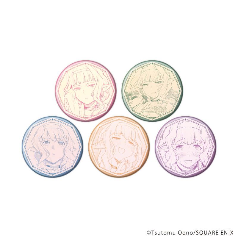 缶バッジ「騎士団長のエルフさんだって乙女がしたい。」01/コンプリートセット(全5種)