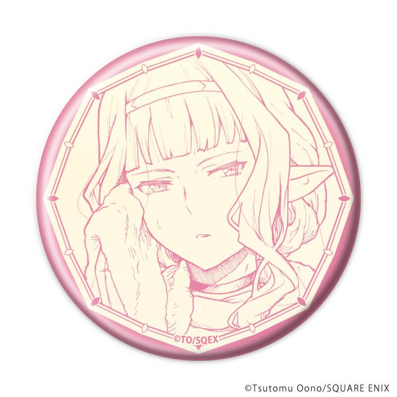 缶バッジ「騎士団長のエルフさんだって乙女がしたい。」01/ブラインド(5種)