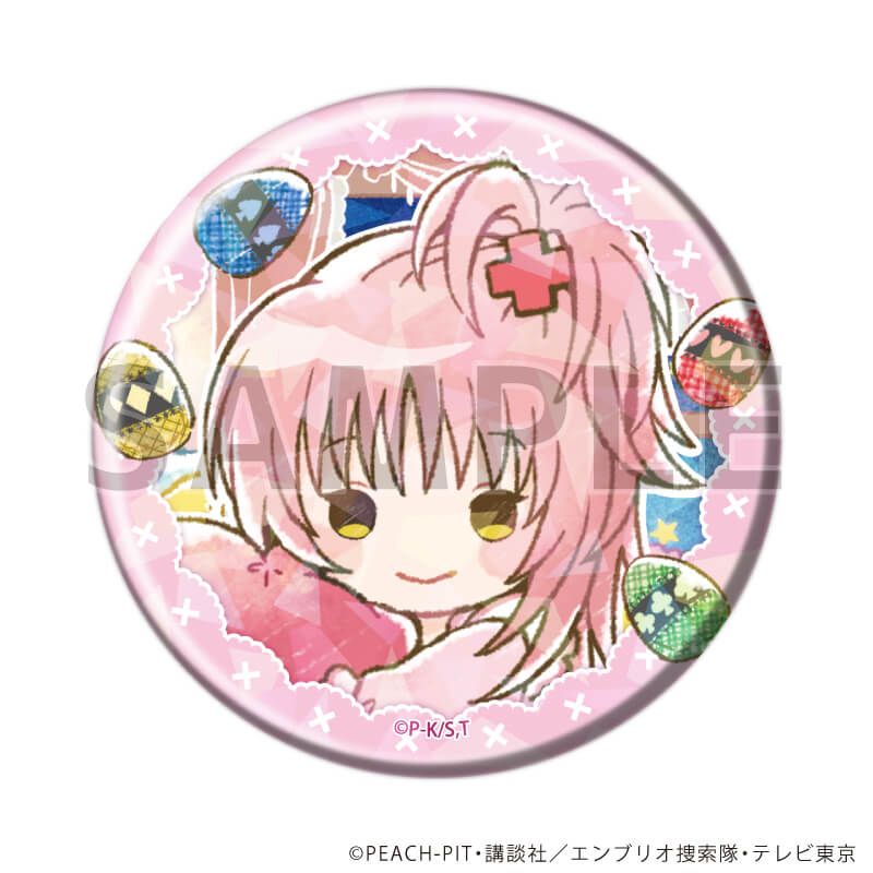 ホログラム缶バッジ(57mm)「TVアニメ『しゅごキャラ！』」03/お泊り会ver. ブラインド(9種)(グラフアートイラスト)