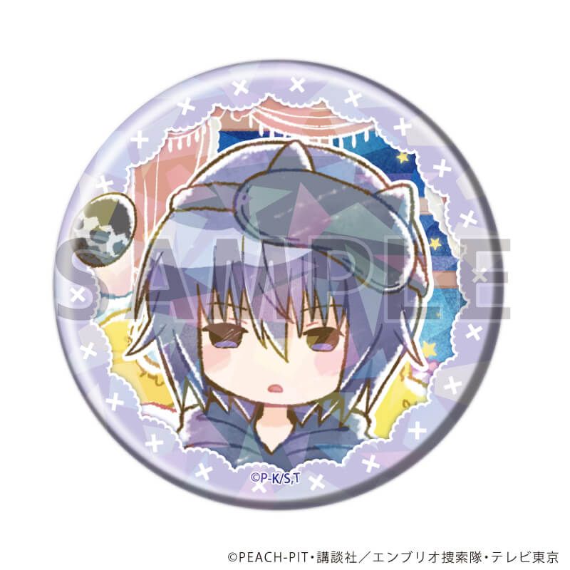 ホログラム缶バッジ(57mm)「TVアニメ『しゅごキャラ！』」03/お泊り会ver. ブラインド(9種)(グラフアートイラスト)