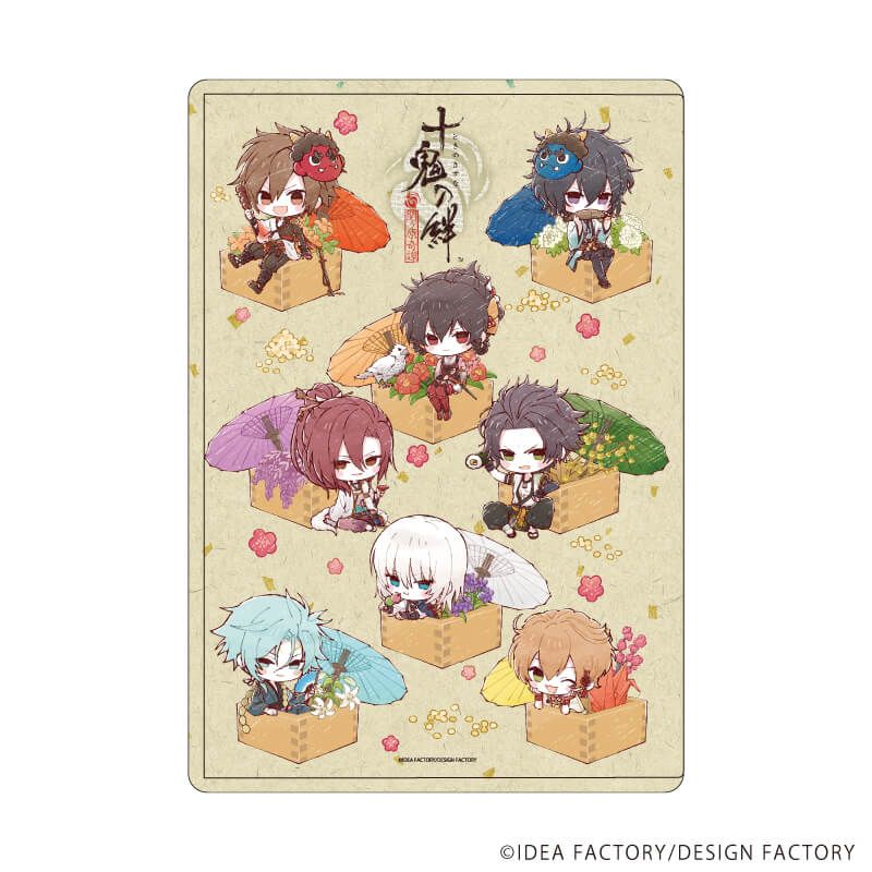 キャラクリアケース「十鬼の絆」01/節分ver.(グラフアートイラスト)