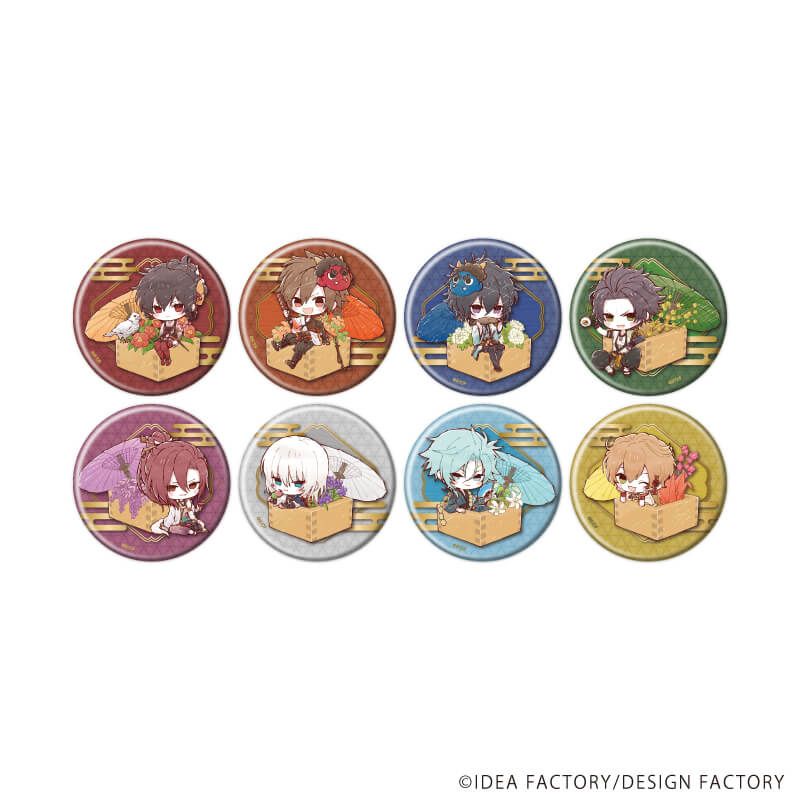 缶バッジ「十鬼の絆」02/節分ver. ブラインド(8種)(グラフアートイラスト)