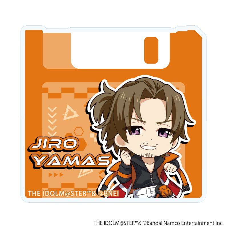 クリアステッカーミニ「アイドルマスター SideM」05/山下 次郎 サイバーパンクver.(ミニキャライラスト)