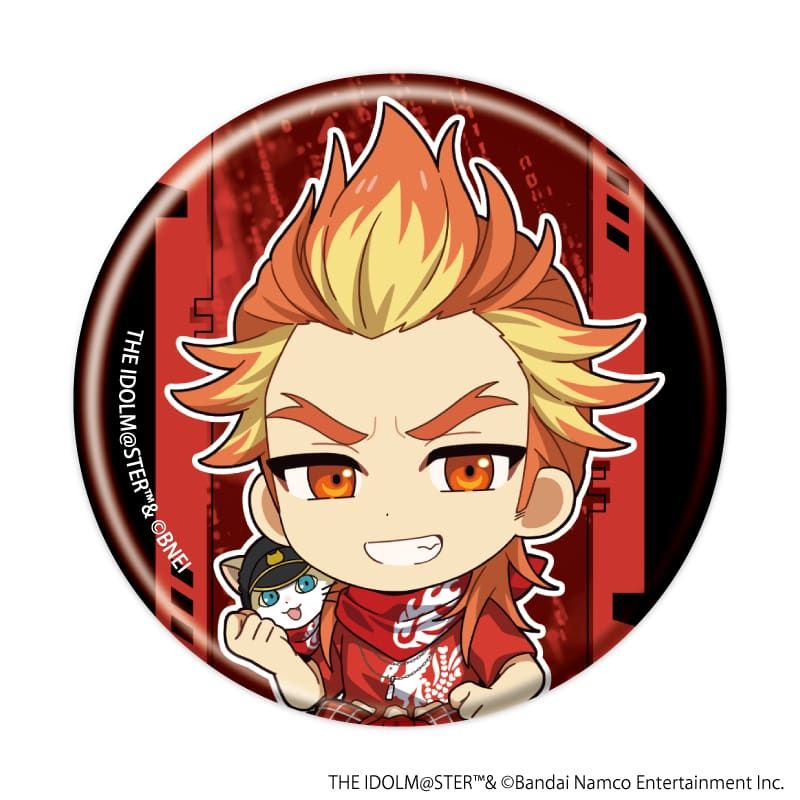 缶バッジ「アイドルマスター SideM」21/サイバーパンクver. コンプリートセット(全5種)(ミニキャライラスト)