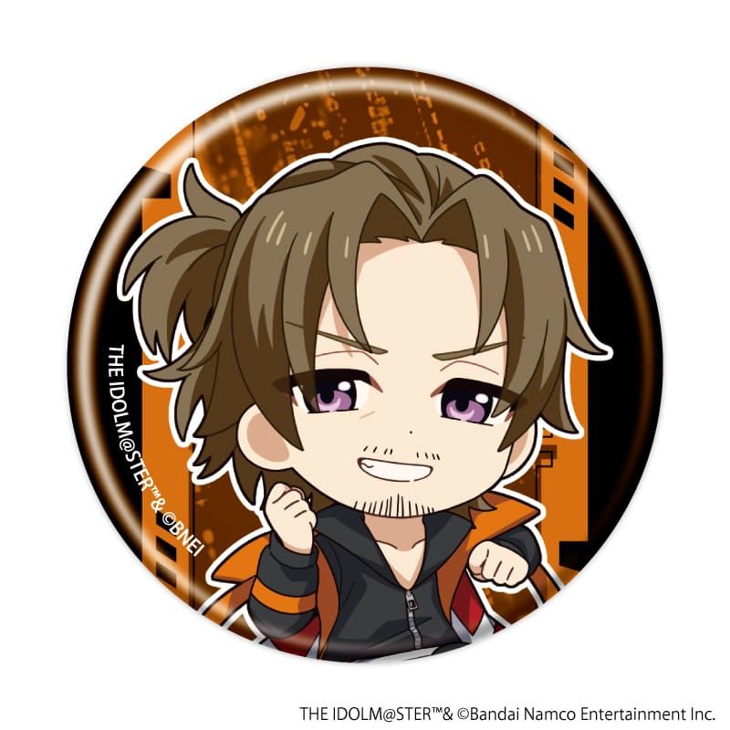 缶バッジ「アイドルマスター SideM」21/サイバーパンクver. コンプリートセット(全5種)(ミニキャライラスト)